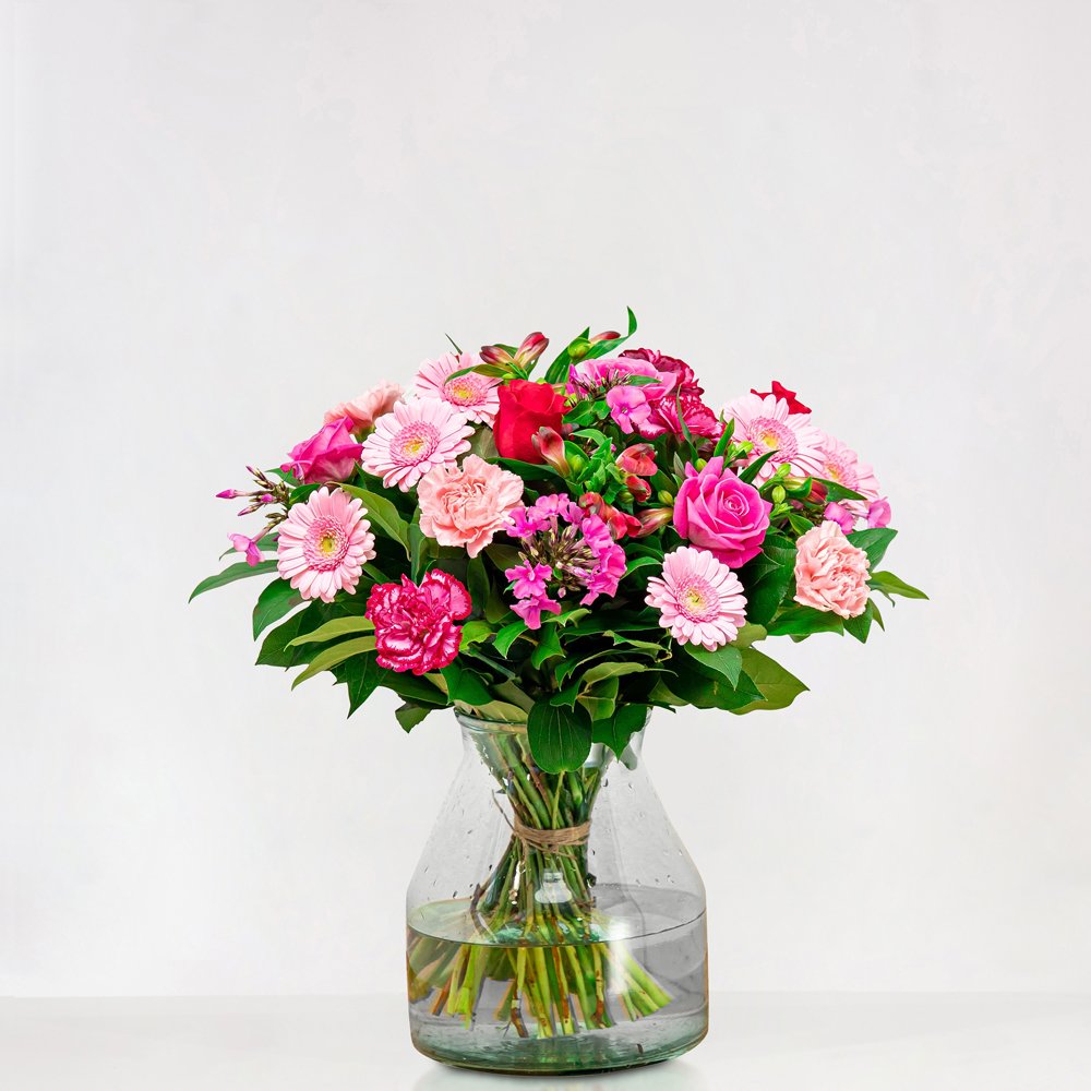 Hartverwarmend roze